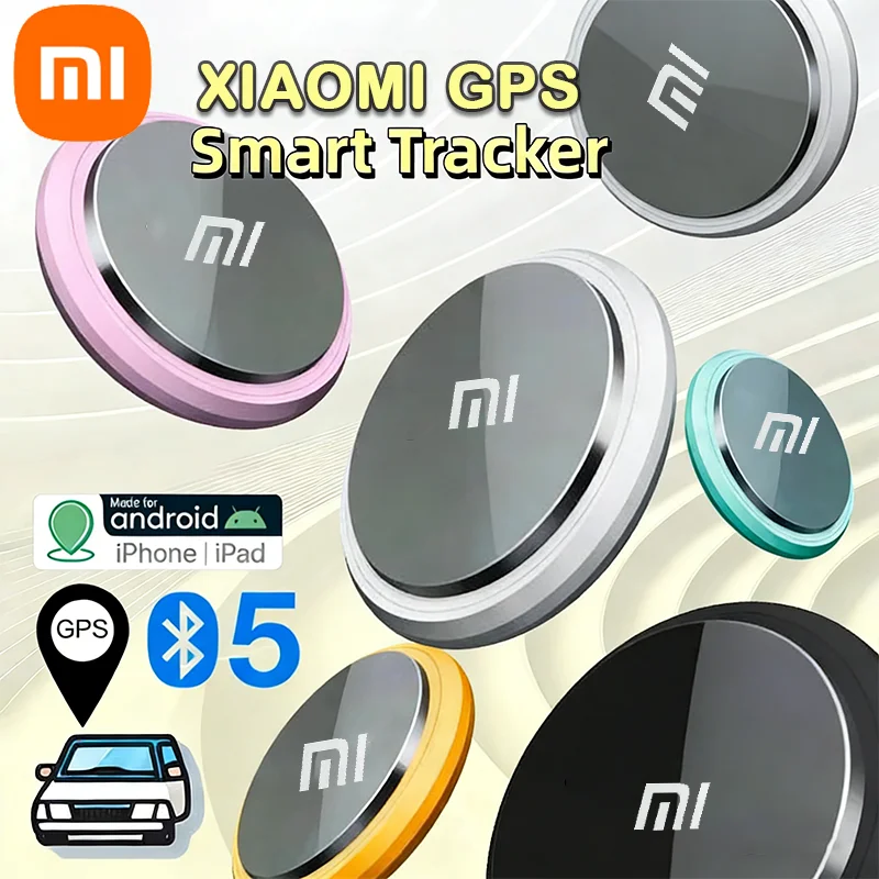 Xiaomi Anti-Lost GPS Smart Tracker Erinnerungsgerät für Haustiere, Taschen, Geldbörsen, Bluetooth-Finder, Air Tag Tracking Locator für Apple Android