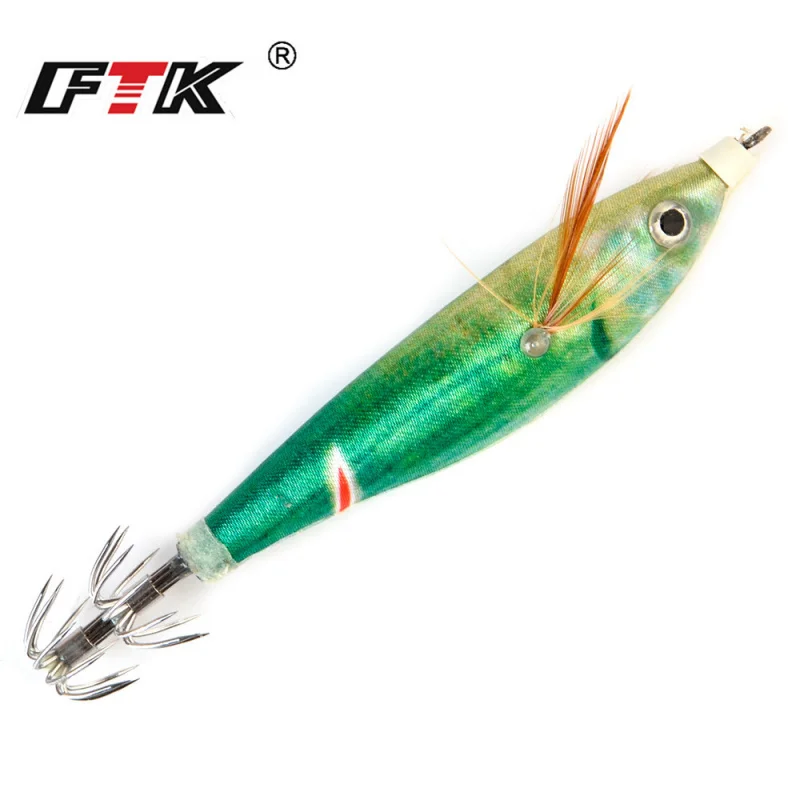 FTKWood Shrimp Horizontal Shrimp Squid Bait Lure Luminous Bionic Lure10g8cmFishhook Hot Sale at AliExpress