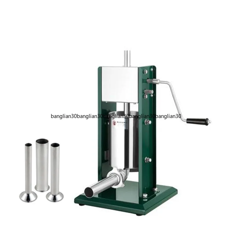 Household Manual Vertical 304 Stainless  Commercial Meat   Hand Crank Sausage Machine