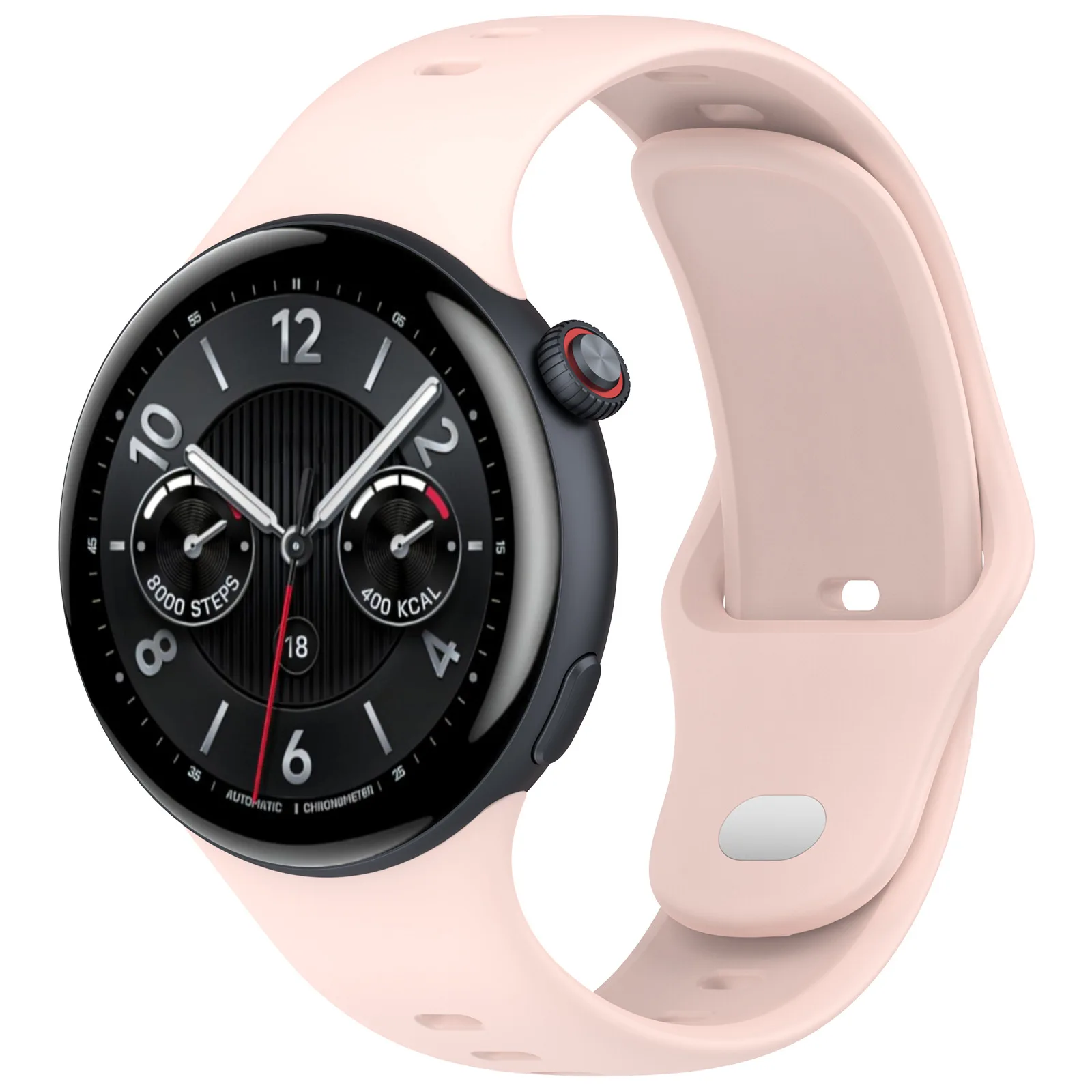 Vivo Watch 5用のクラシックなソリッドシリコンストラップスーツ、リバースクラスプ付きのカラフルなシリコンストラップ