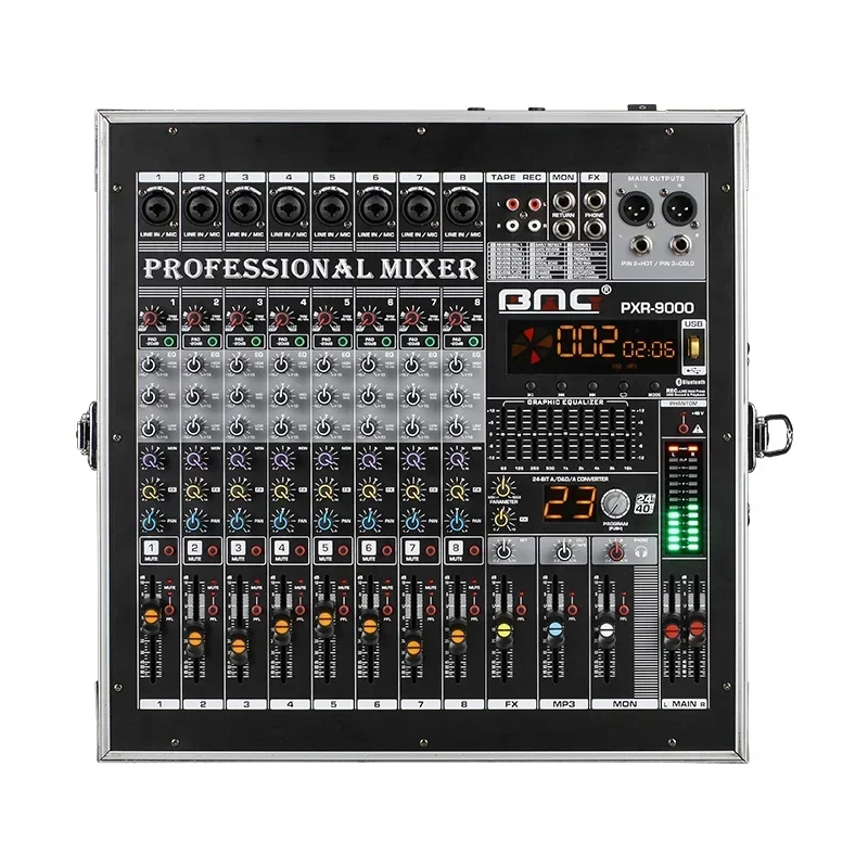 

BMG PXR-9000 Flight Case dj Professional digitale amplifier микшер звука