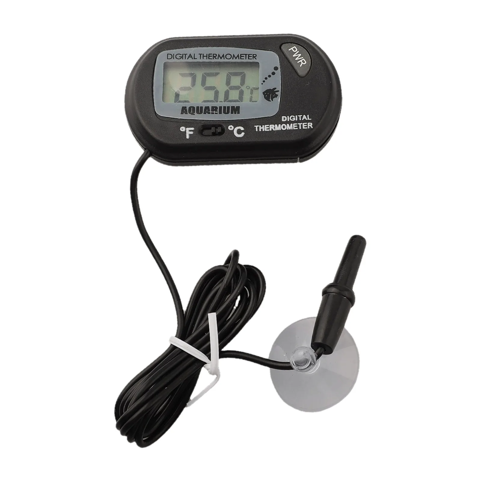 

Digital Thermometer LCD Digital Thermometer for Aquarium Fish Tank Water Marine Probe Temperature Control Made Easy