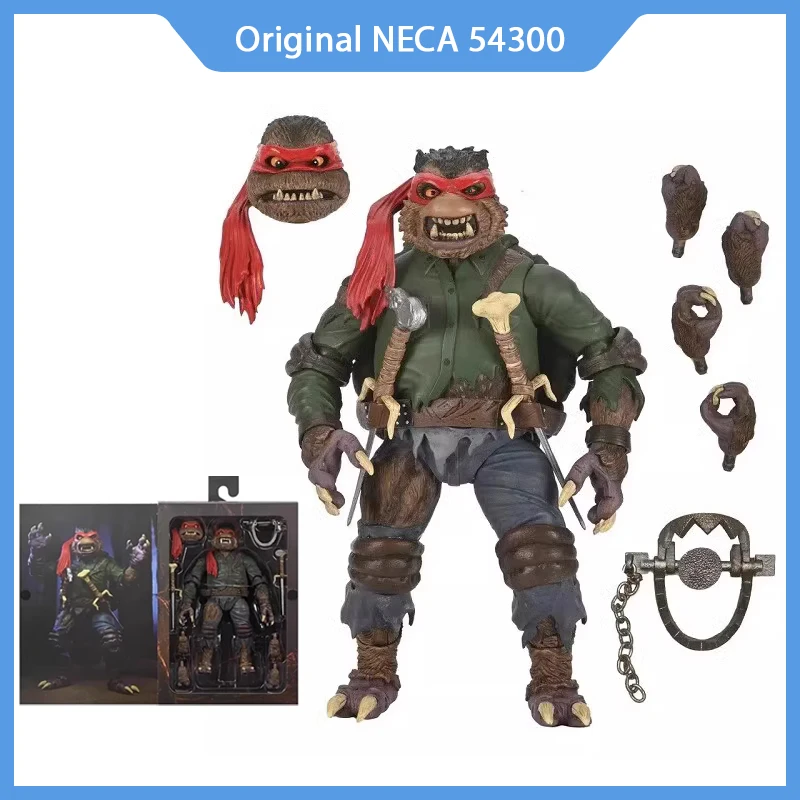 Original Neca 54300 Universal Monsters Werewolf Turtles Raphael Anime Action Figure Collection Figurine Model Toys Gifts 7inch