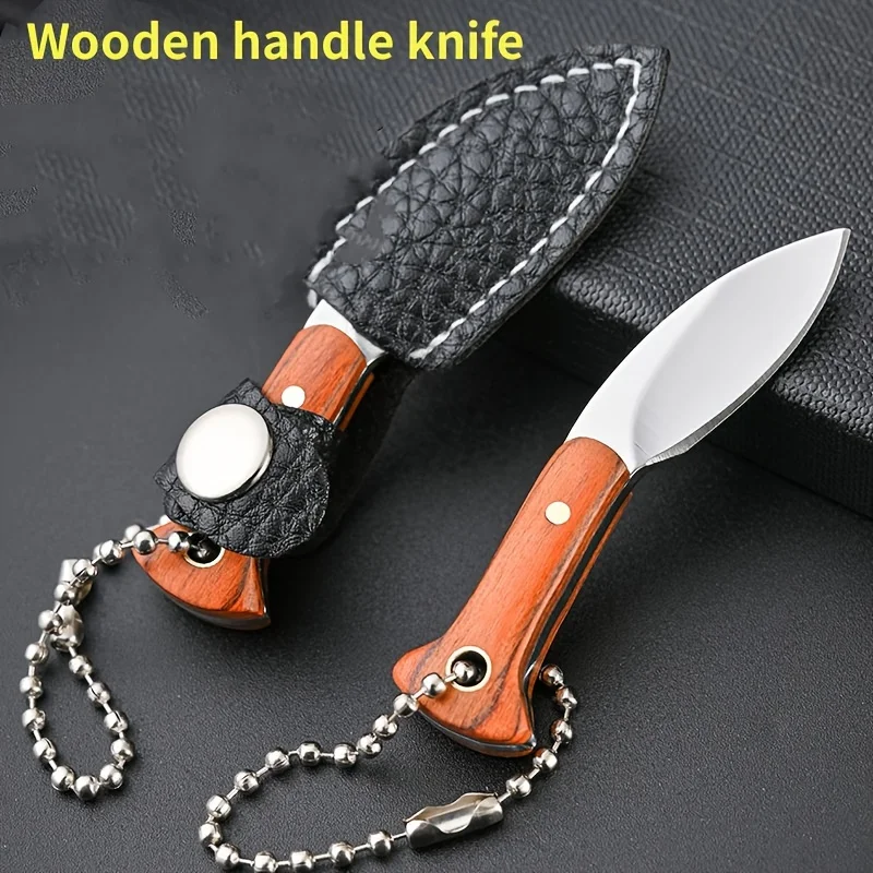 Keychain, Small Vegetable Knife, Mini Knife, Express Knife, Keychain, Non Folding Knife, Hanging Accessories