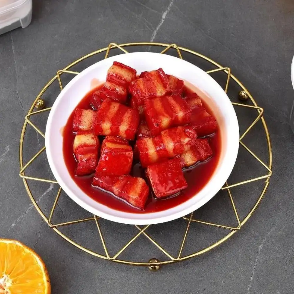 Iron Material Steamer Rack Multifunctional Food Grade Food Steamer Shelf Heighted Foot Rust-proof Kitchen Steamer Holder