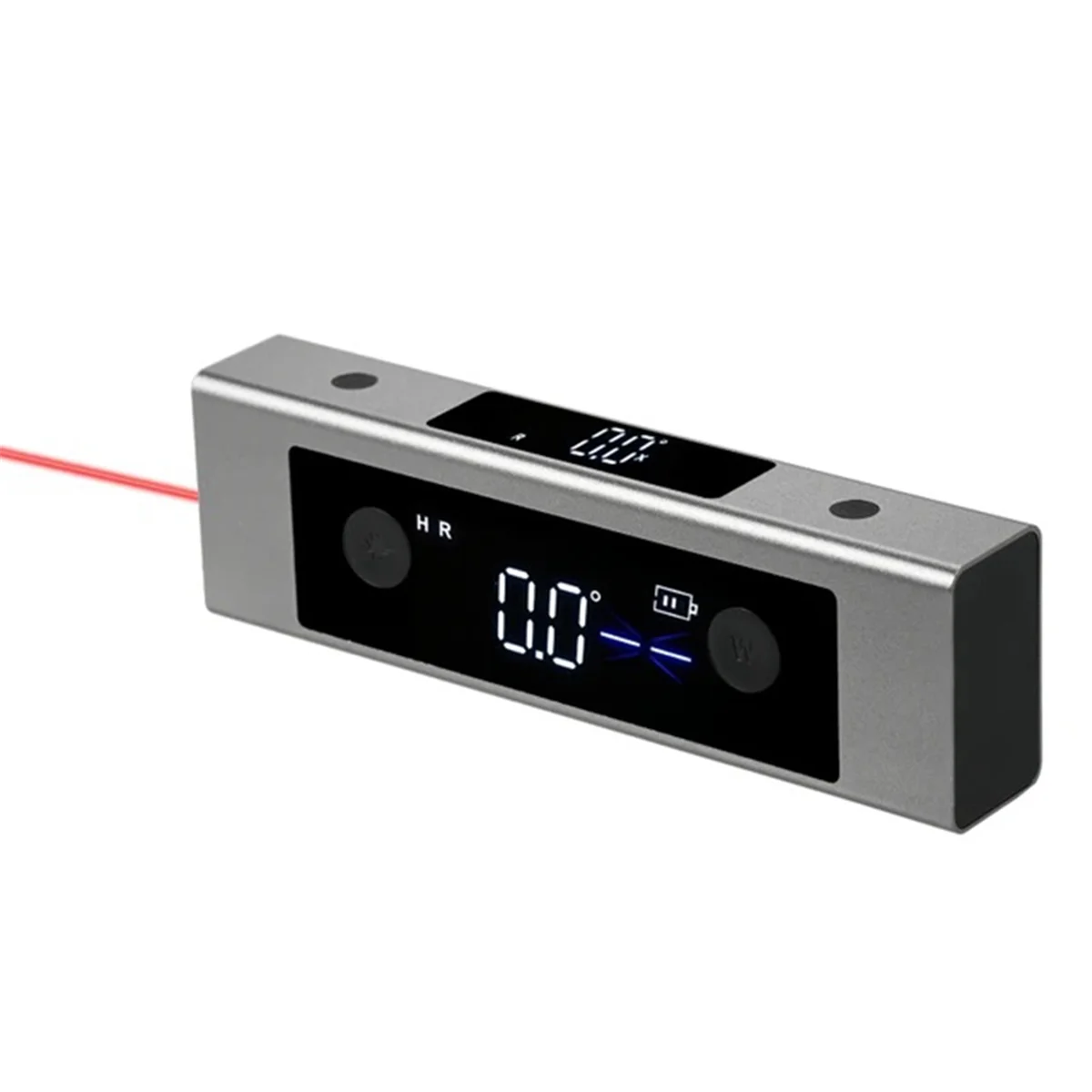 

LI2 Laser Level Ruler 2 in 1 Laser Protractor Digital Inclinometer Angle Measure Type-C Charging,Single Laser