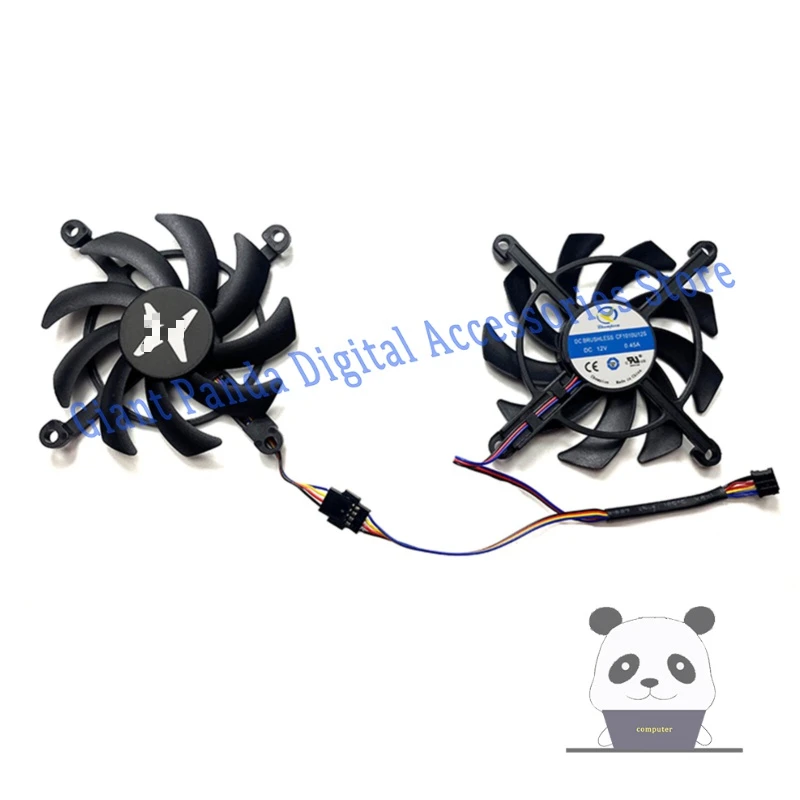 for YESTON RX6600XT RX6600 6500 8GB GAEA Graphics Card Cooling Fan Replacement