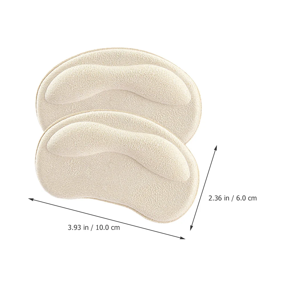 

8pcs Grips Liner Inserts Self-Adhesive Heel Cushion Pads For Women High Heel Shoes Blister Prevention Foot Care Tool