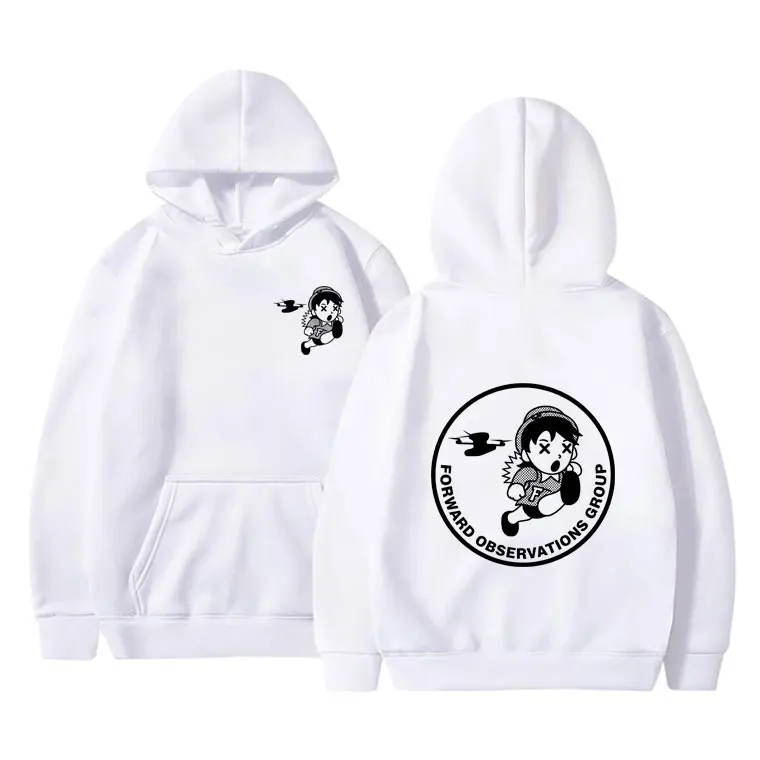 

Forward Observations Group Run Military Hoodie Men Women Casual Vintage Fleece Cotton Hoodies Male Fashion Oversized Streetwear