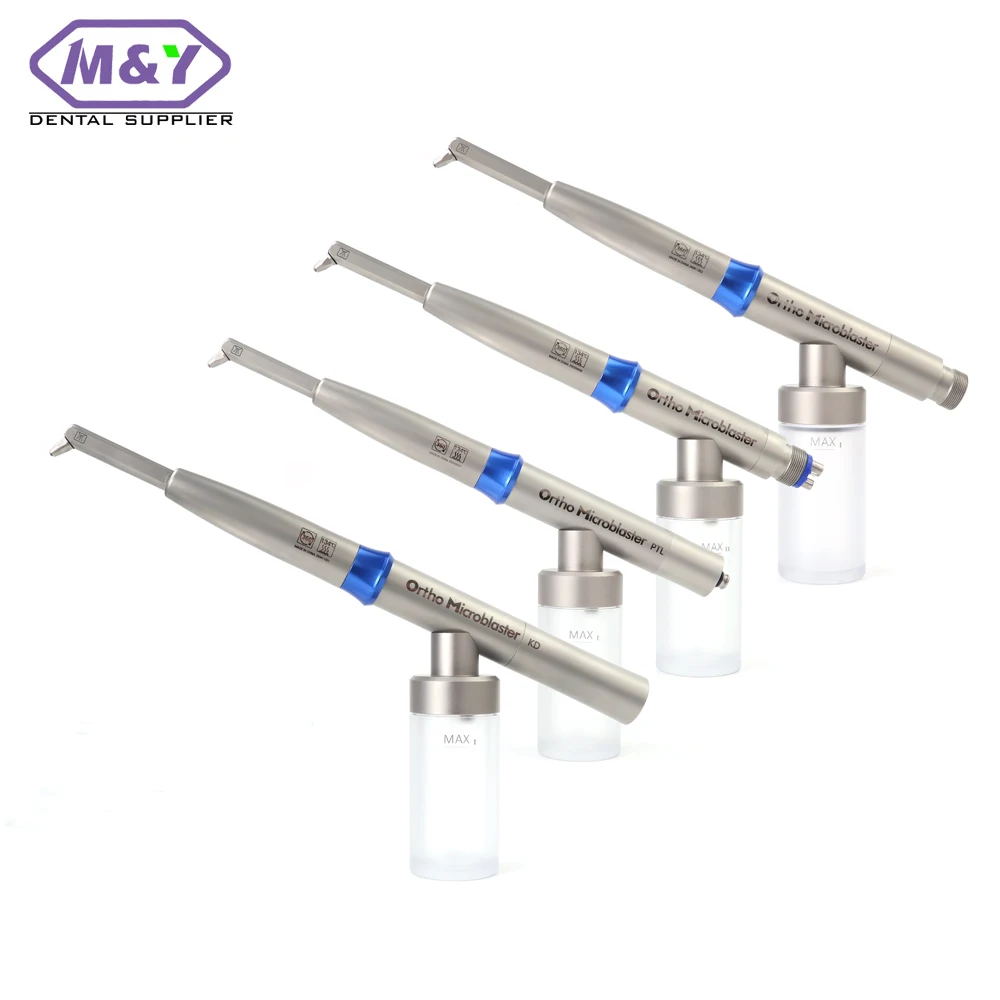 

M&Y Ortho Microblaster Стоматологический микроблейстер 2в1 из оксида алюминия с распылителем воды Чистка зубов Air Prophy Стоматологическое устройство