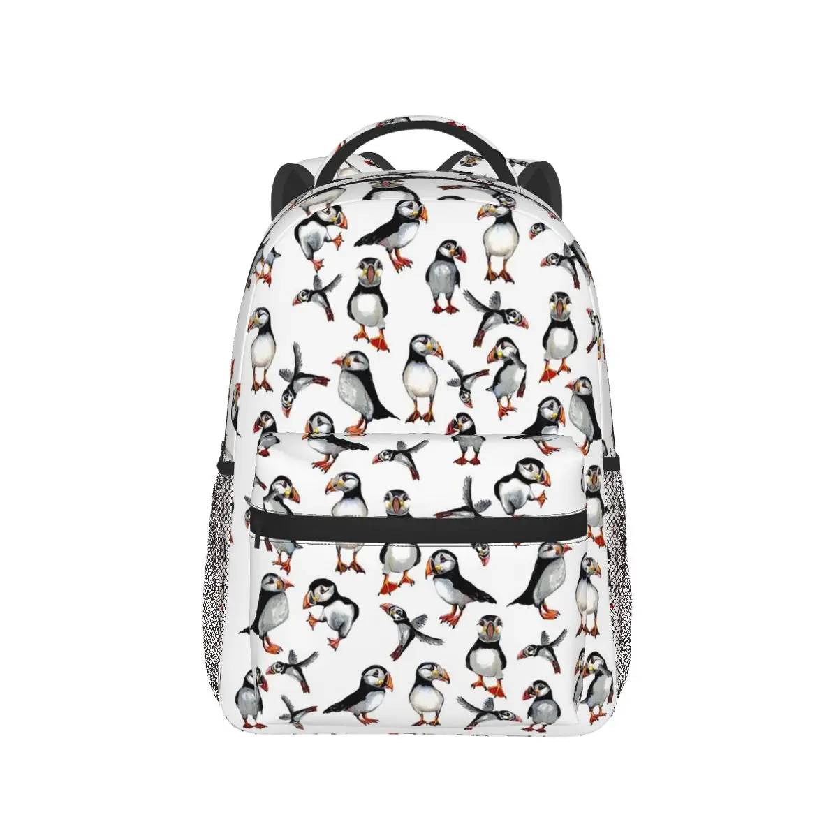 

Рюкзак с рисунком Puffins, Лидер продаж, рюкзак большой емкости для мальчиков и девочек, школьная сумка, сумки на плечо для мужчин и женщин