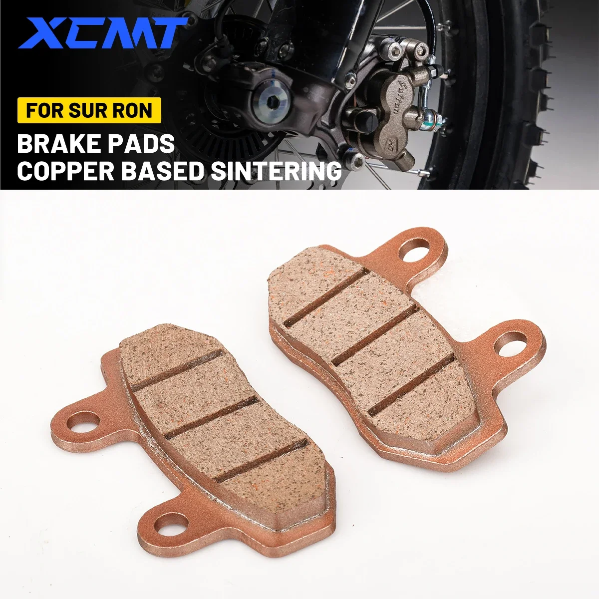 

Electric Bike Motorcycle Front And Rear Brake Pads OEM Original Copper Based Sintering Enduro For Sur-Ron Surron Ultra Bee Parts