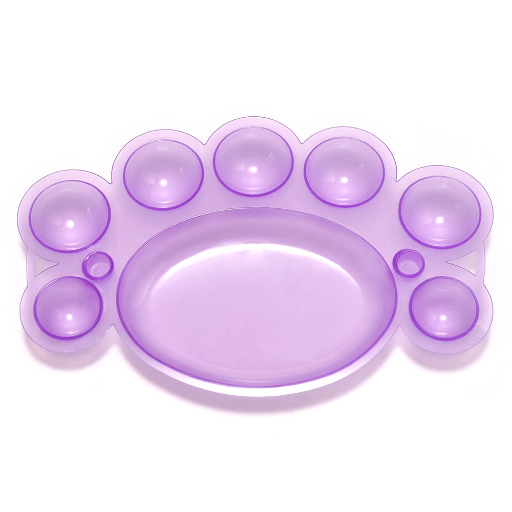 Nagel Farbpalette Gel Nagellack Zeichnung Farbplatte Maniküre Hochwertige Werkzeuge Weiß Rosa KADS Professionelle Nail Art Display