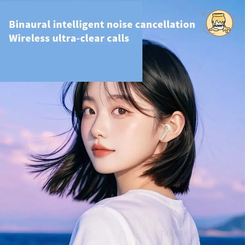 디즈니 미니 만화 무선 이어폰, DLF162, TWS 이어버드, 블루투스 5.4, HIFI 사운드 감소 헤드폰, 긴 배터리 수명