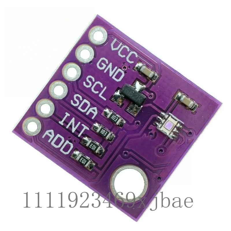 Human Eye Spectrum Matching Ambient Light Intensity Detection Single Chip Illuminance Sensor Module