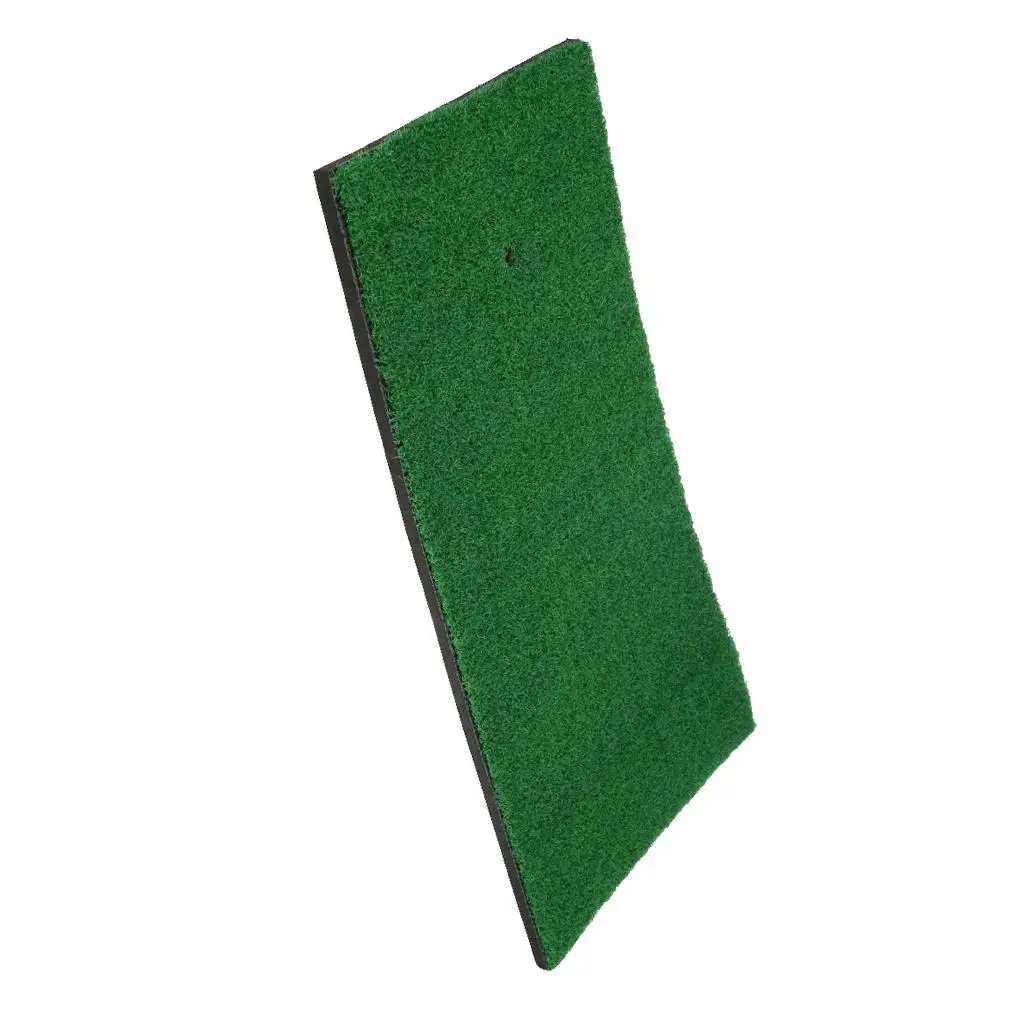 Backyard Golf Practice Mat Training Hitting Practice Tee Holder Grass 30x60cm