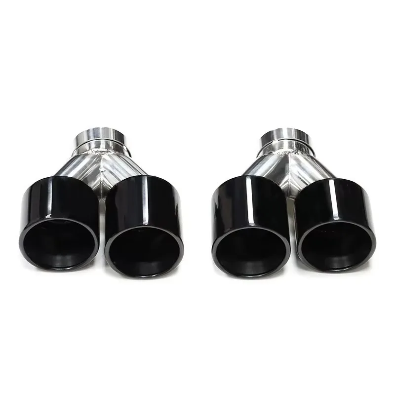 

SYPES Quad Carbon Fiber Exhaust Tip for BMWS F10 F11 535d 535i 640i 640d up to G30 G31 Car Exhaust System Nozzle Tailpipe
