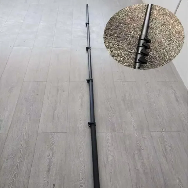 Customized 2.5m Telescopic Rod High Branch Pruning Olive Trees Fruit Pickers Extension Pole for Shears and Chainsaw