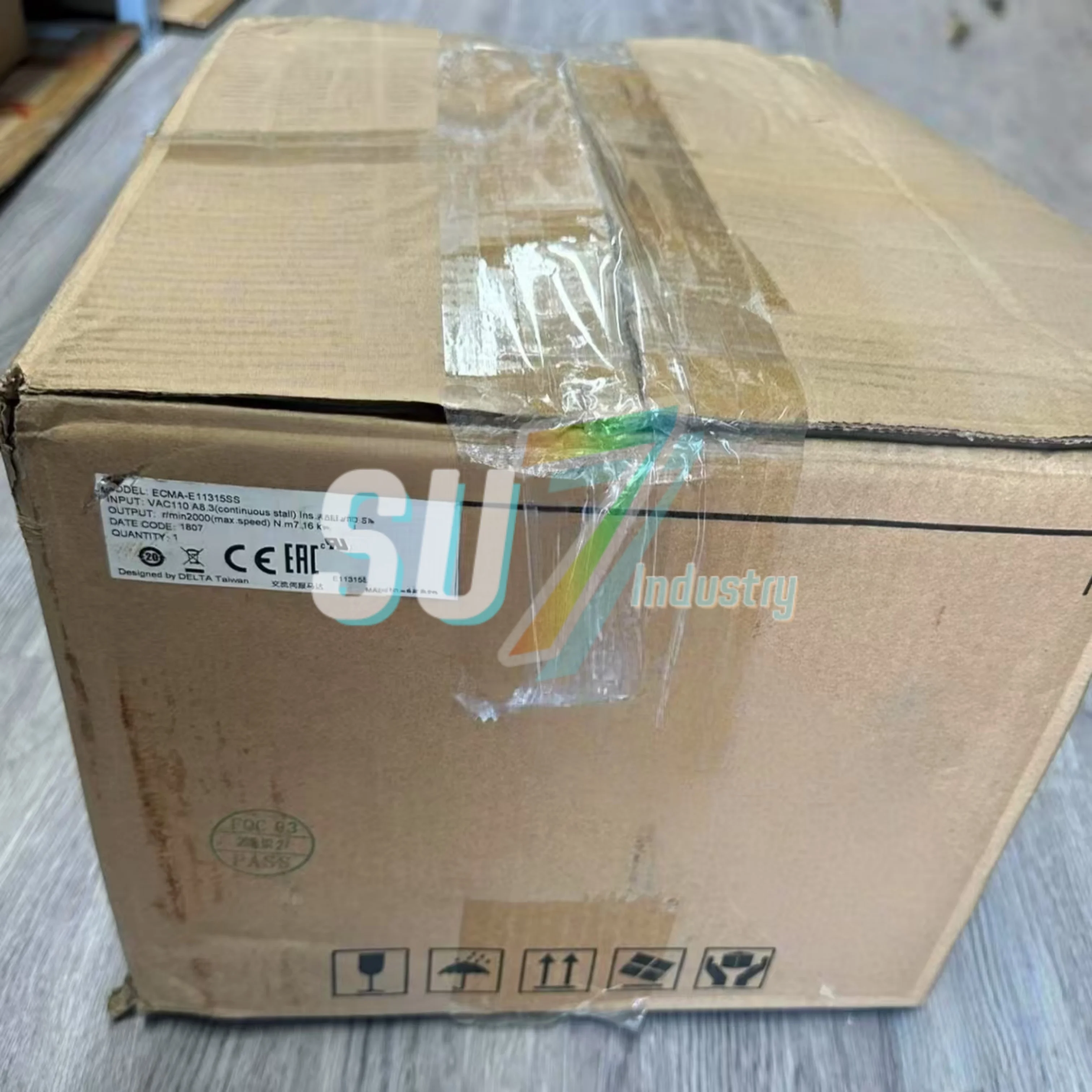 

Серводвигатель новый в наличии ECMA-E11310RS ECMA-E11315SS