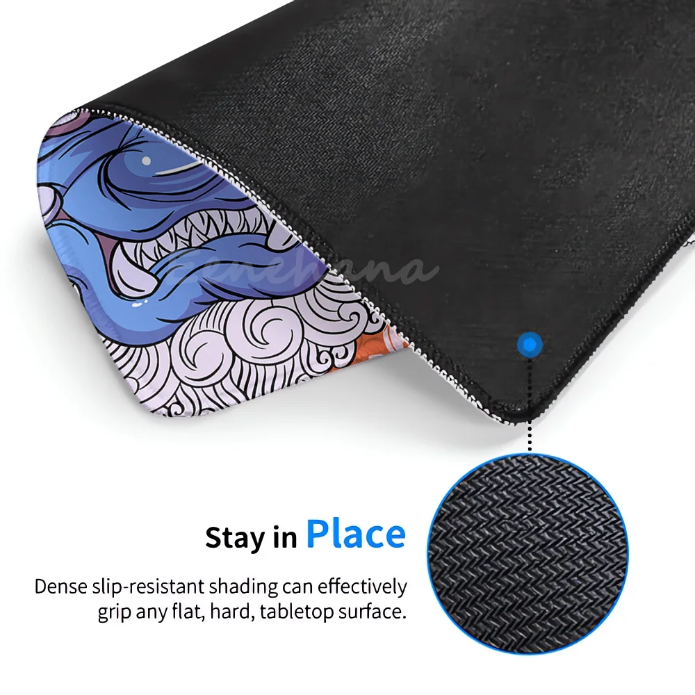 Anime E-sports Tiger Gaming Accessory Mouse Pad XS Small Mousepad For PC Gamer Desktop Decoration Office Mouse Mat Deskmat Rug