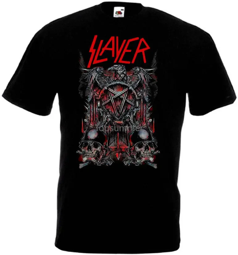Slayer Poster V17 T Shirt Black Trash Heavy Metal All Sizes S-5Xl