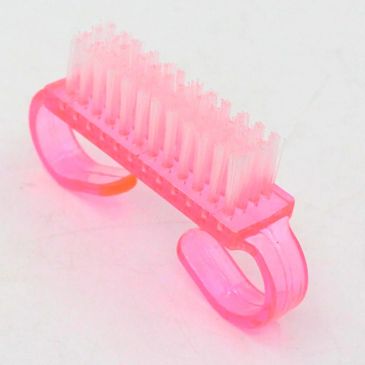 

5Pcs Pink Nail Brush Durable Deep Toes Fingernail Scrubber Lightweight Practical Nail Fingernail Hands