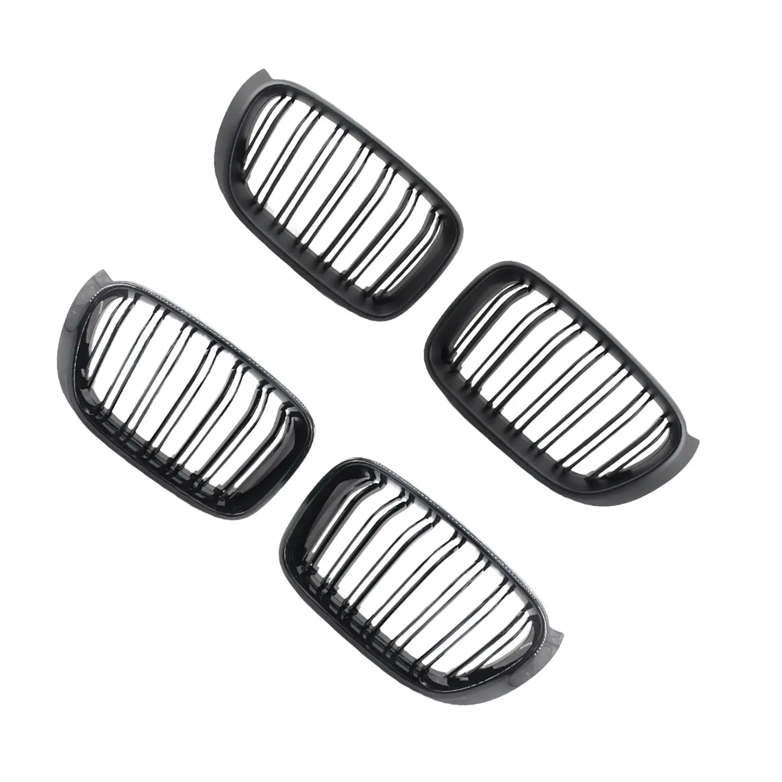 

Front Kidney Grilles 51117338571 51137367422 for x3 F25 x4 F26 Upper Grille