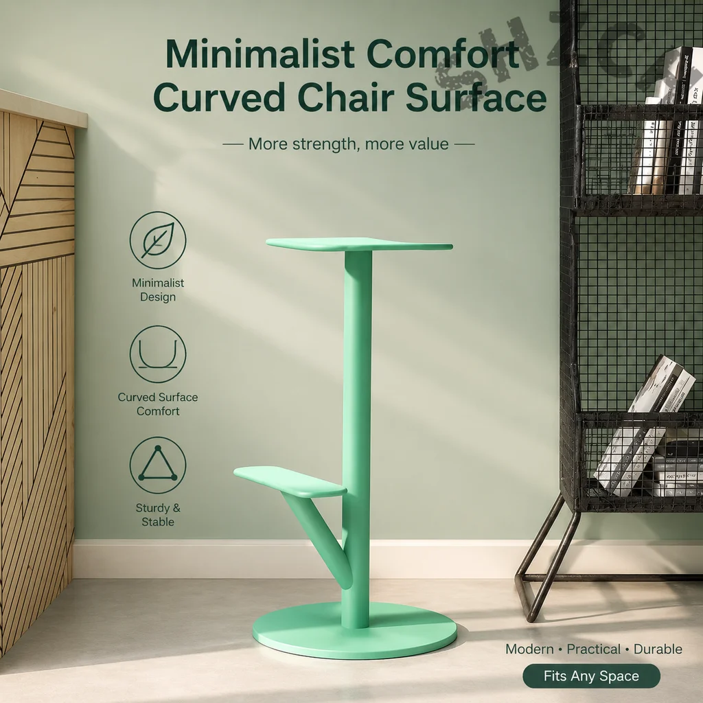 Home Bar Stools - Metalowy stołek barowy w stylu skandynawskim