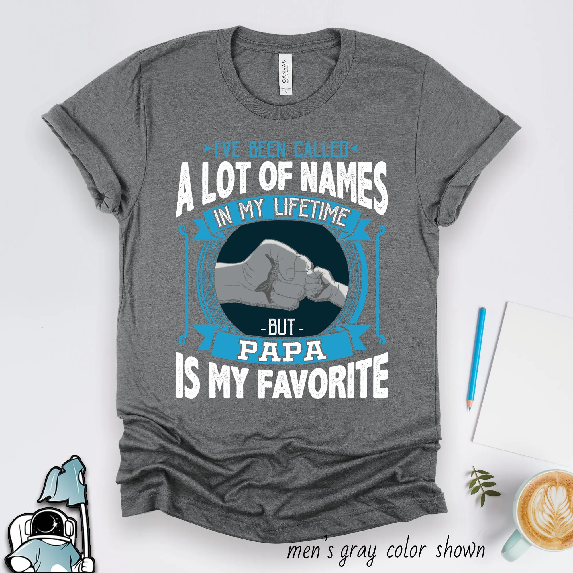 Papa T Shirt New Dad My Favorite Name Is s Grandpa Birthday Father's Day