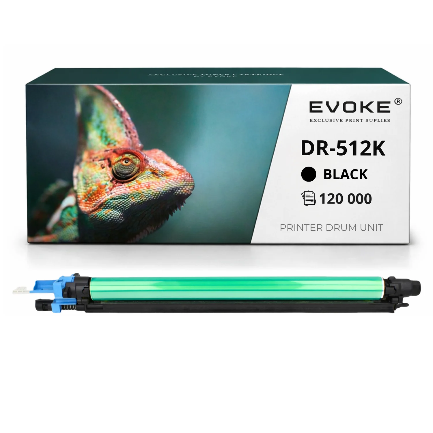 Evoke Compatibele Drum voor Konica Minolta A2Xn0Rd Dr-512K Dr512K Zwart 120000 Pagina's Bizhub C224 C284 C364 C454 C554