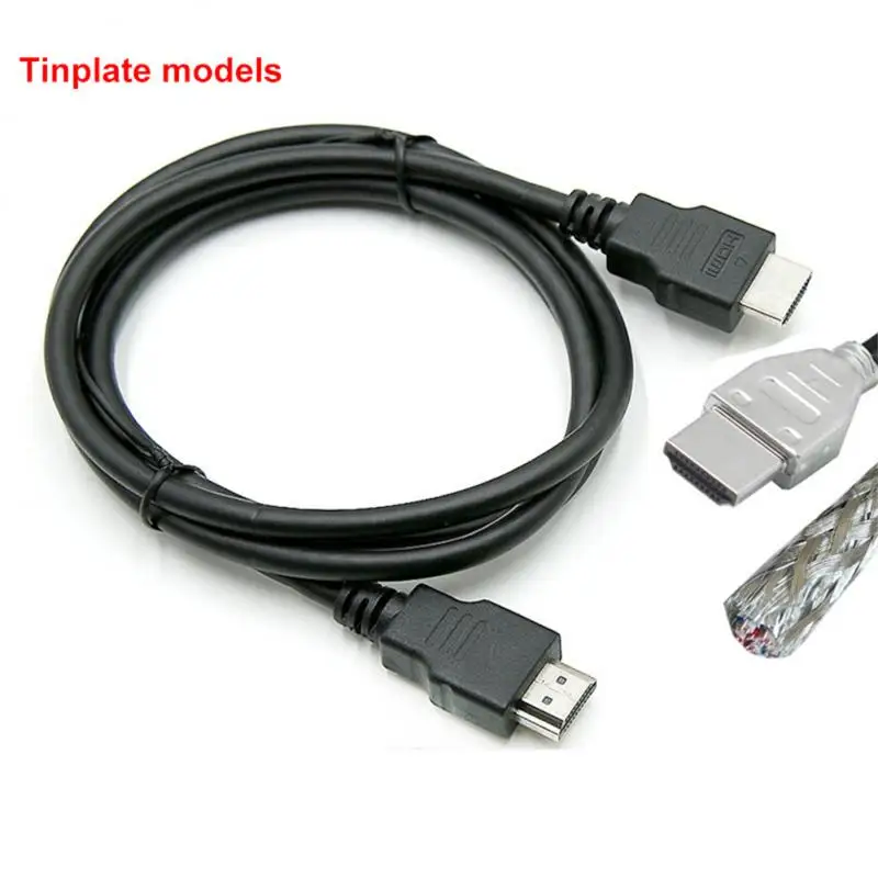 1 Uds HDMI HDLINE decodificador cable de datos de TV versión 1,4 monitor de ordenador público a público conexión de vídeo HDMI