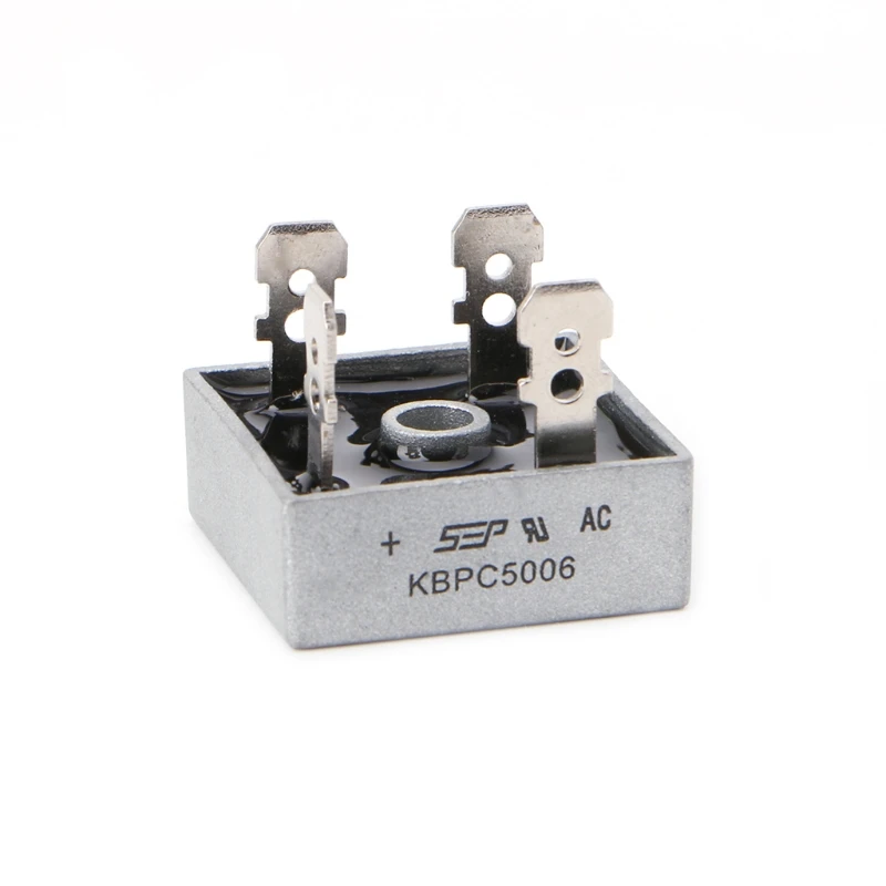 KBPC5006 Power Bridge Rectifier 50A 600V Metal for Case Diode Bridge Control Sin