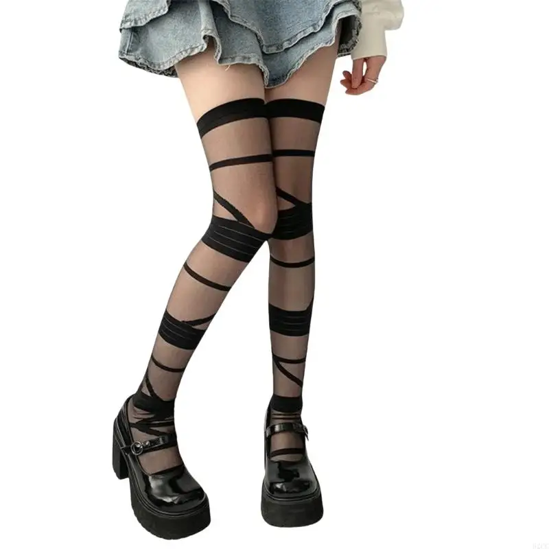 62cc Femmes Bandage Modèle sur les bas genou