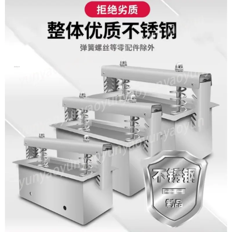 Molde para Prensar Carne Cruda de 1-3 kg, Acero Inoxidable, Doble Resorte de Presión, Herramienta para Hacer Jamón y Tocino, Máquina para Prensar Carne para Almuerzo