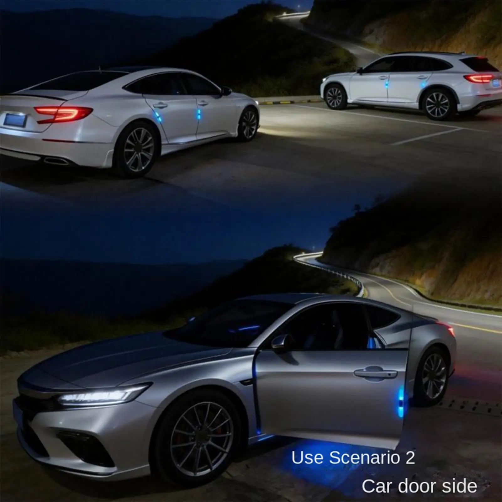 

Car Door Warning LED Light Wireless Auto Safety Signal Welcome Lamp LED Anti Collision Lights for Car for Suv Truck Vehicle