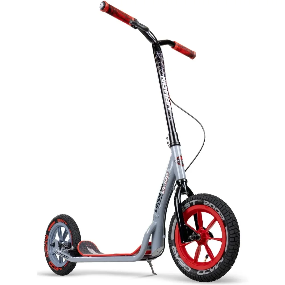 

Madd Gear Urban Glide Commuter Kick Scooter for Adults and Teens with Large Smooth Rolling Rubber Tires.