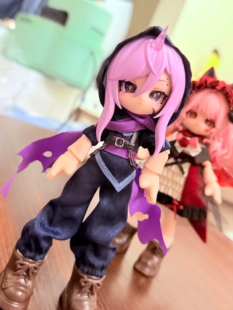 متوفر 1/12 Mjd صندوق أعمى مخصص لونا لسلسلة القمر دمية متحركة تمثال شخصية الحركة الديكور ألعاب عيد الميلاد #5