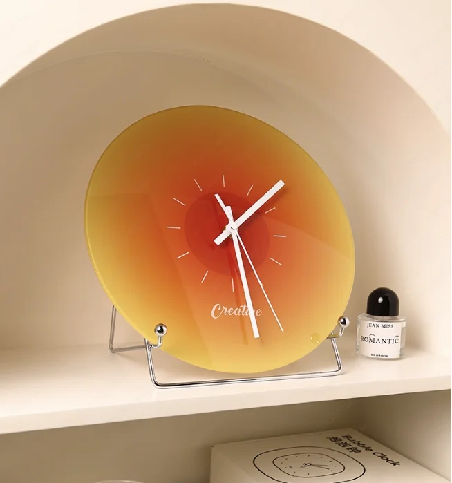 Sunset Clock Strict Selection Wall Nordic Bedroom Decorations Decoration Internet Celebrity Living Room