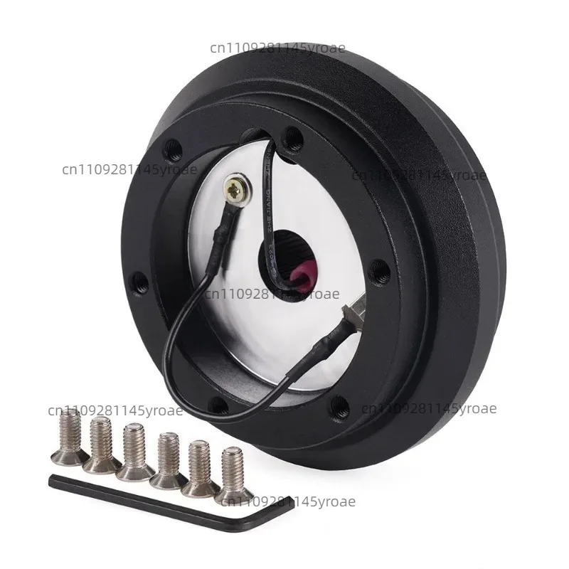Applicable for Honda Prelude 87-91 Model 190H Steering Wheel Short Hub Adapter Black Replacement Automobile Interior Parts view 6