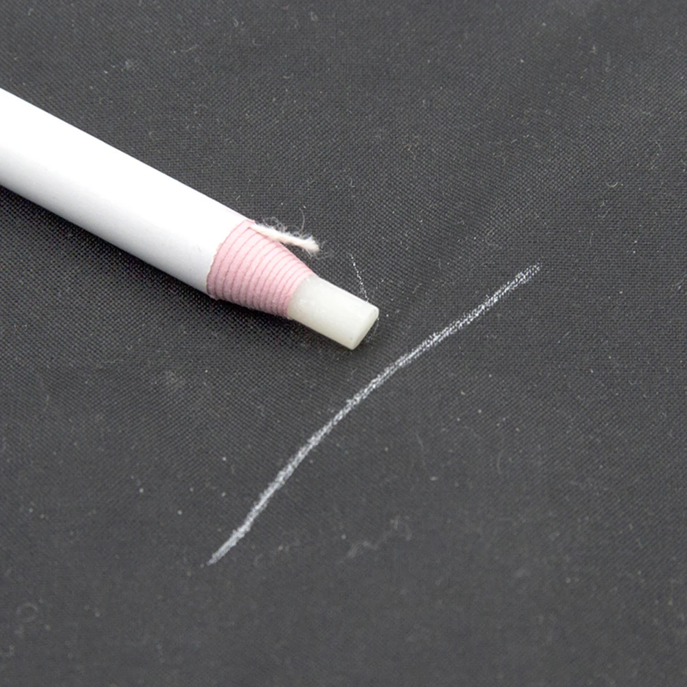 Unsichtbarer Weißer Schneiderkreidestift, Verschwindender Stoffmarkierungsstift für Nähen, Leder, Kleidung, Schneiderei, DIY-Handwerk
