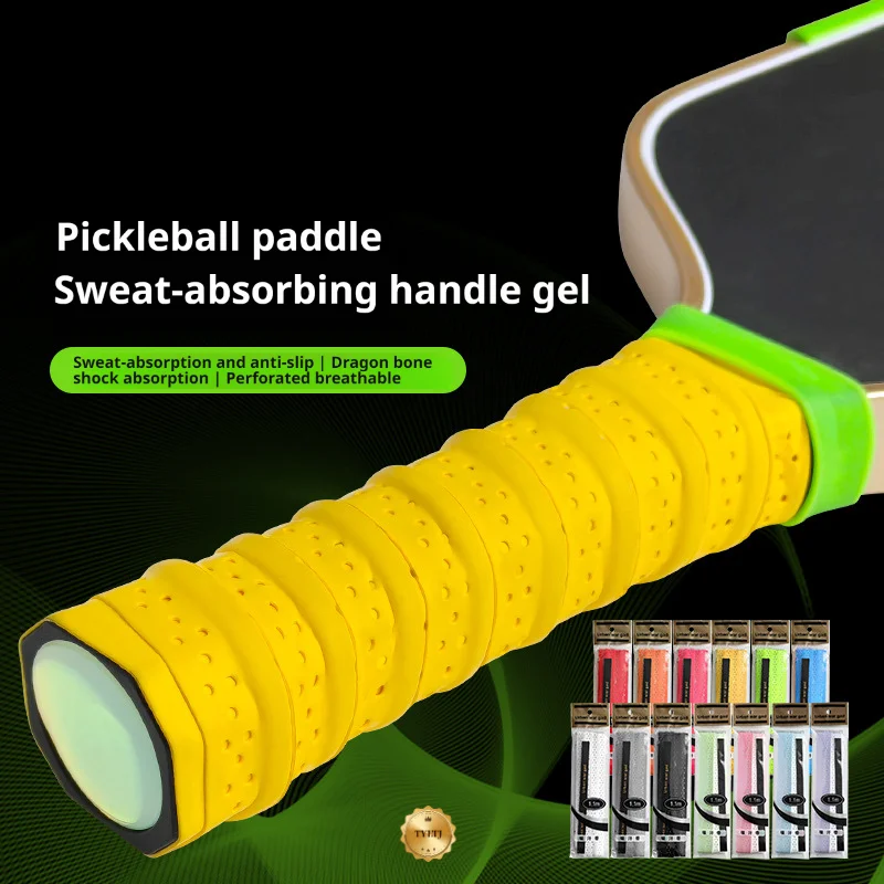 

Pickleball Handle Wrap Protective Cover Sweat-Absorbing Non-Slip Handle Gel for Pickleball Paddle Racket Grip Cover Accessories