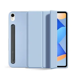 Funda for Samsung Galaxy Tab S10 FE S9 FE Case Silicone Smart Cover for Galaxy Tab S9 FE Plus S9 S10 Plus + Cover Tablet Case