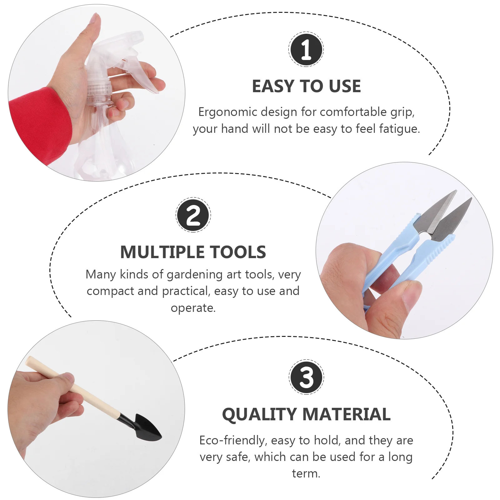 

1Set Succulent Planting Tools Mini Gardening Accessories Kit Compact Practical Transplanting Tools Indoor Outdoor