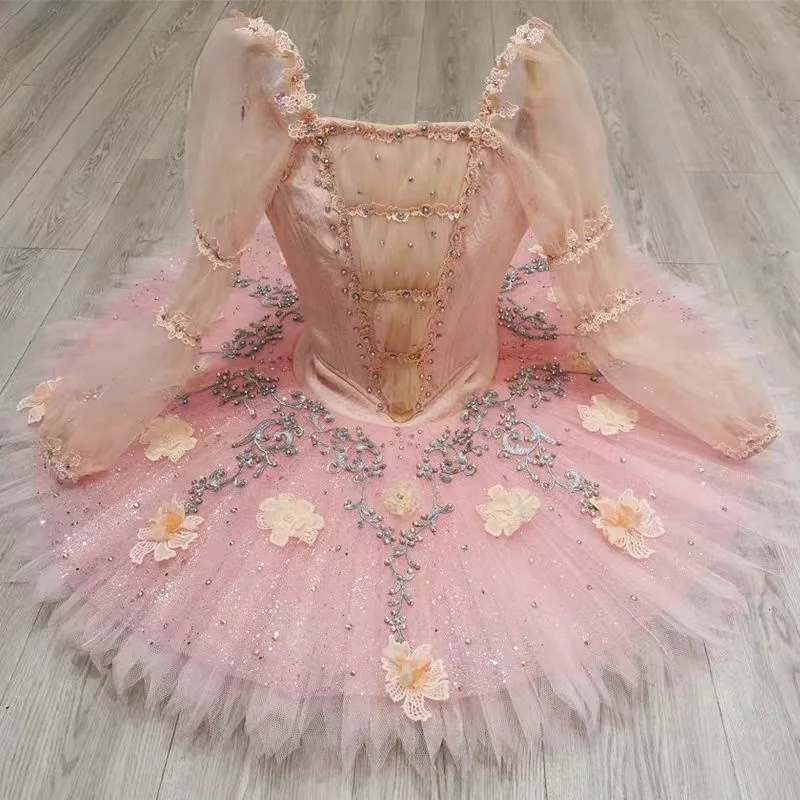 

Ballet high-end custom professional ballet TUTU adult children female performance gauze dress dance dress competition performanc