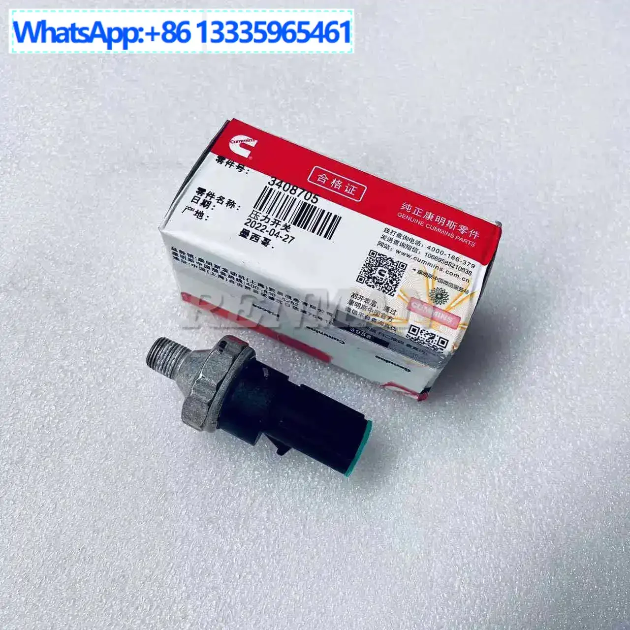 

Applicable to Cummins QSK series engine K38 pressure switch controller 3408705 pressure controller K38