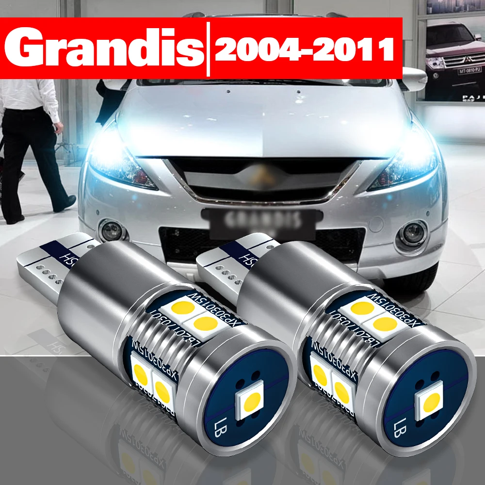 

For Mitsubishi Grandis 2004-2011 Accessories 2pcs LED Parking Light Clearance Lamp 2005 2006 2007 2008 2009 2010