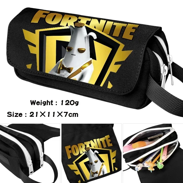 Fortnite Potloodzak Etui Grote Capaciteit Waterdichte Handheld Potlood Etui Kantoor Stationair