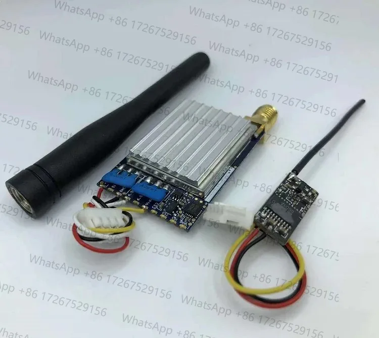 Applicable to1.3G100mW wireless audio and video transmitter transmission and reception module