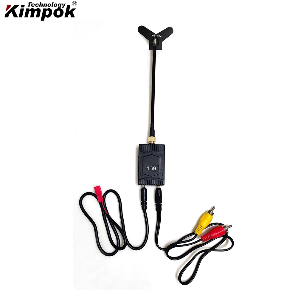 1.7G 1.8Ghz 20km Fpv Vtx 3W Drone Video Transmitter and Receiver with 16 Channels Long Range Transmission
