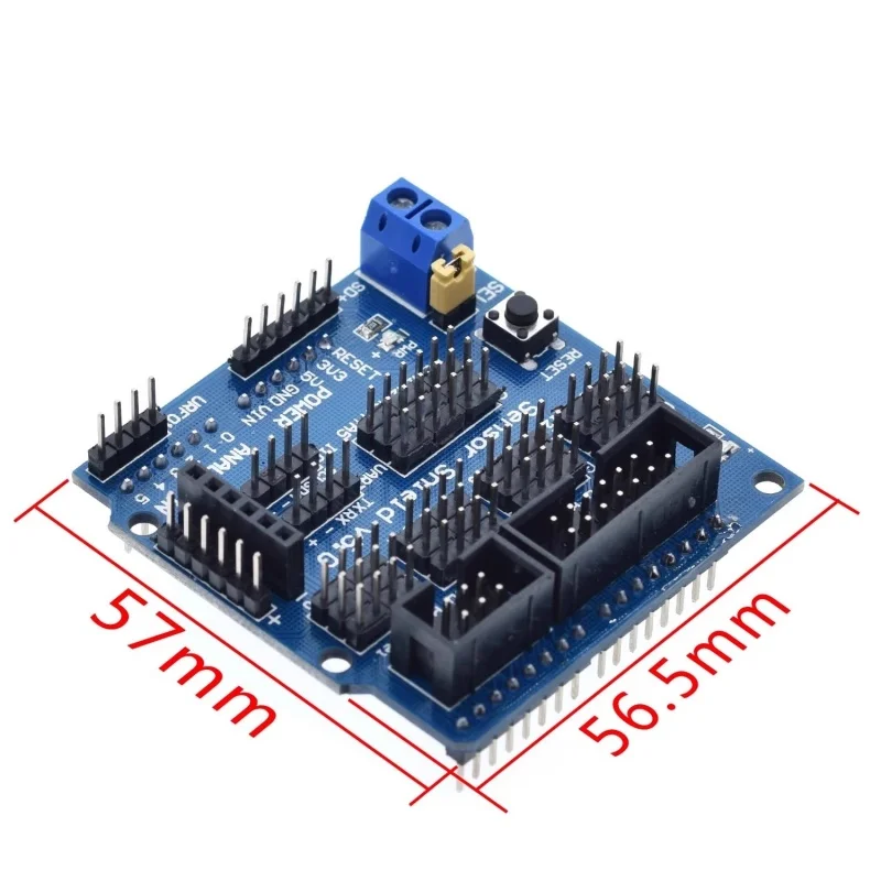 Uno R3 v5 expansion board sensor shield v5.0 electronic building block blue version compatible with UNO R3